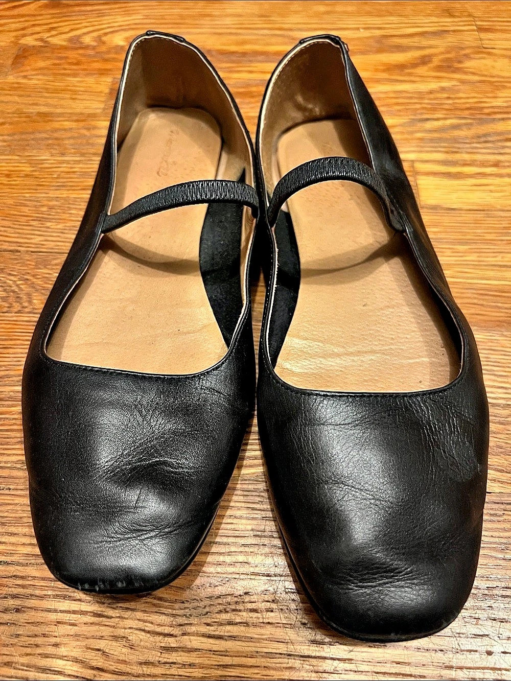Madewell The Greta Mary Jane Flat Black Flats